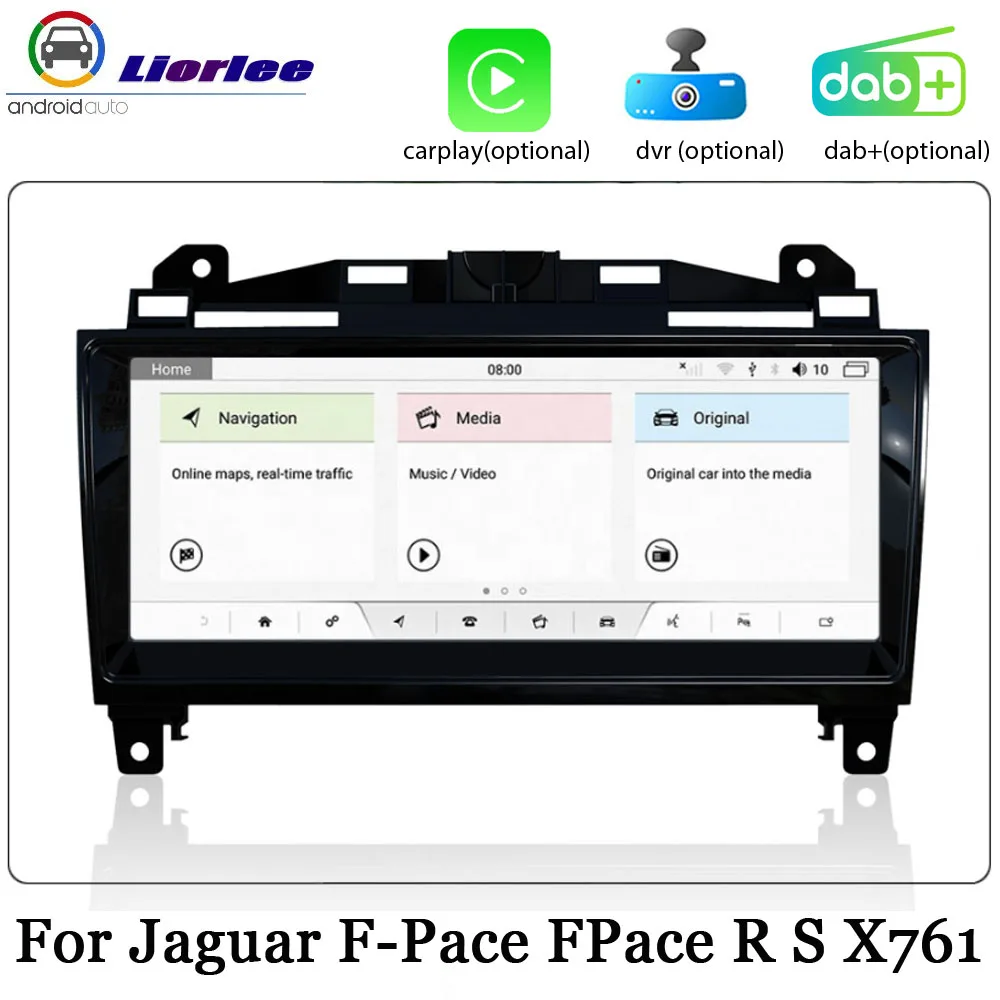 

Car DVD GPS Player For Jaguar F-Pace FPace R S X761 2016~2018 Radio Android Auto Stereo Carplay Navigation Multimedia System