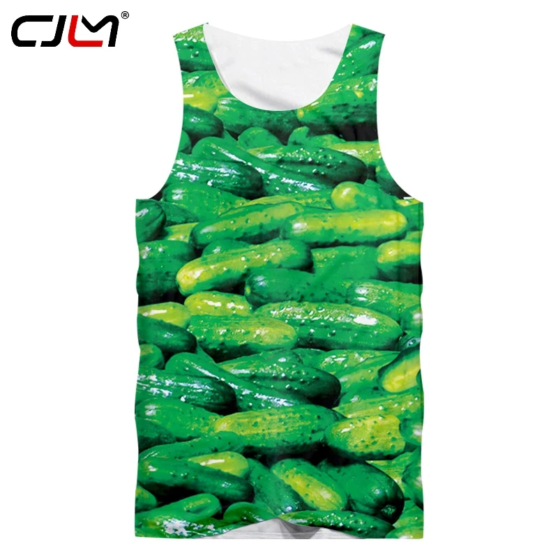 cucumber sleeveless vest