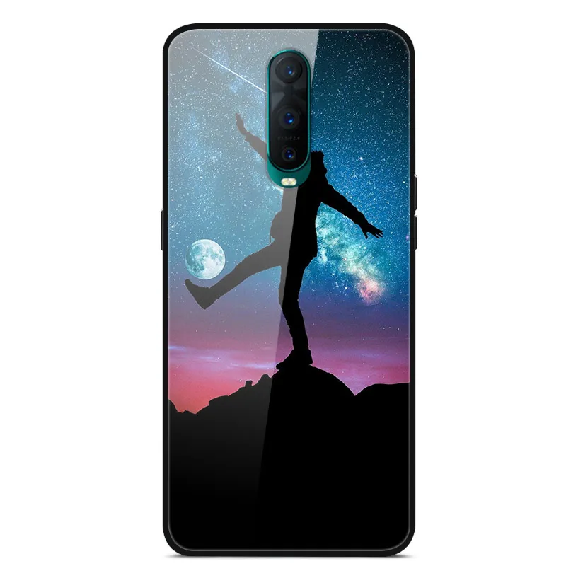 7 Чехол для OPPO RX17 Pro закаленного стекла чехол с принтом аниме Твердый чехол на заднюю панель телефона для OPPO RX17 Neo чехол RX17Neo RX 17 Pro бампер - Цвет: 7