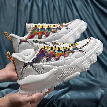 

Unisex Shoes Woman Sneakers Fashion Flat Walking Platform Sport Footwear Basket Femme Dad Shoes Casual Trainers Tenis Female