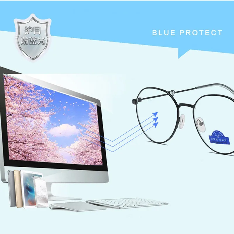 TengHe голубые световые блокирующие очки анти-глазные солнцезащитные очки легкие компьютерные радиационные защитные очки