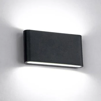 

Wall Lamp LED Waterproof Outdoor Wall Lamp IP65 Aluminum 12W LED Wall Lamp Interior Decoration Wall Lamp Wall Lamp Black White L