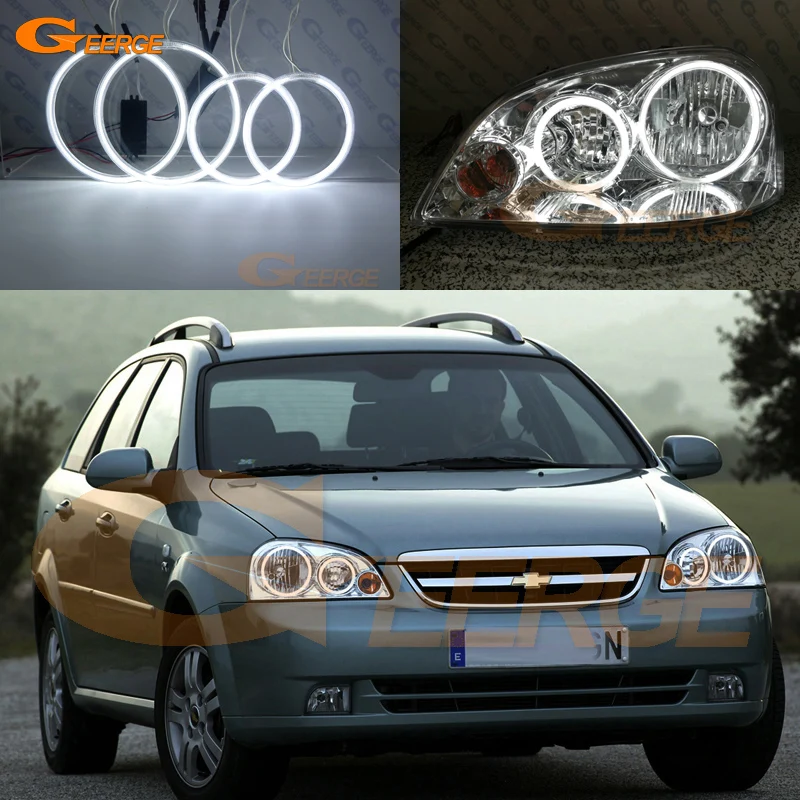 Для Chevrolet Lacetti Optra Nubira 2005 2006 2007 2008 2009 отличный ультра яркий CCFL ангельские глазки Halo
