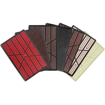 

uxcell Universal PVC Car Truck Floor Mat Carpet Heel Pad Plate Foot Pedal Patch Cover Car Mat Anti-skid Pedal Rest Footrest