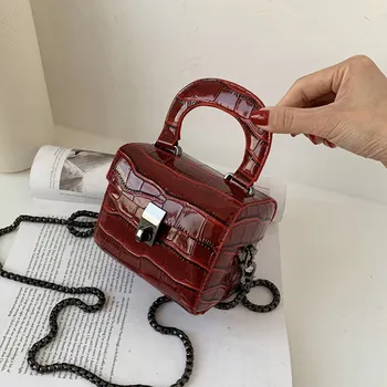 

Web celebrity new chain cross-body bag for women fashion fashion mini square bag