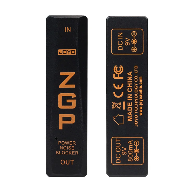 

joyo JP-06 Power Noise Blocker ZGP DC 9V wide-range voltage input power supply designed for isolating a power supply's hum