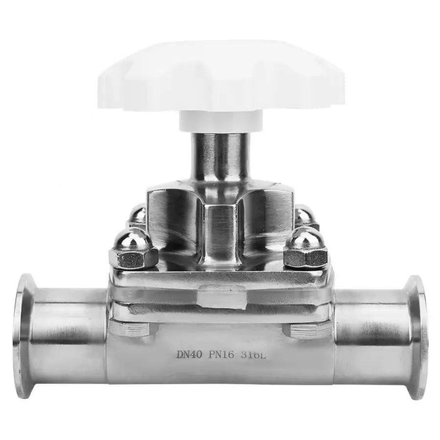 Мембранный клапан из нержавеющей стали хороший анти-просачивающий эффект для слабой кислотной и щелочной среды