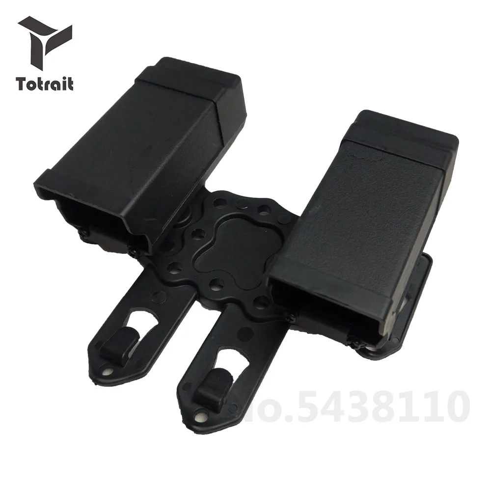 CQC Стек журнал и тактическая Страйк платформа для Glock 9 мм Калибр журнал Страйк адаптер аксессуар-Кобура