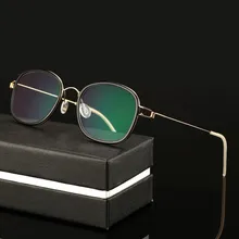 SEEMFLY HD поляризованные круглые металлические солнцезащитные очки мужские Солнцезащитные очки женские винтажные металлические очки с коробкой Популярные Прозрачные