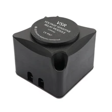 Черный 12V Напряжение зондирования разделение зарядки реле(VSR) 125 AMP