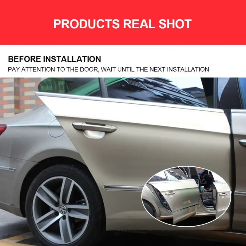 Прочный DIY автомобиль-Стайлинг 5 м авто Универсальный Автомобильный край двери резиновый царапин защитный молдинг полосы защиты уплотнения