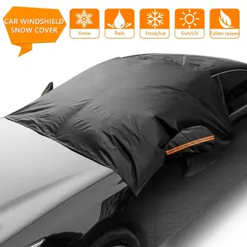 

VODOOL Automobile Magnetic Sunshade Cover Car Windshield Snow Sun Shade Waterproof Protector Cover Car Front Windscreen Covers