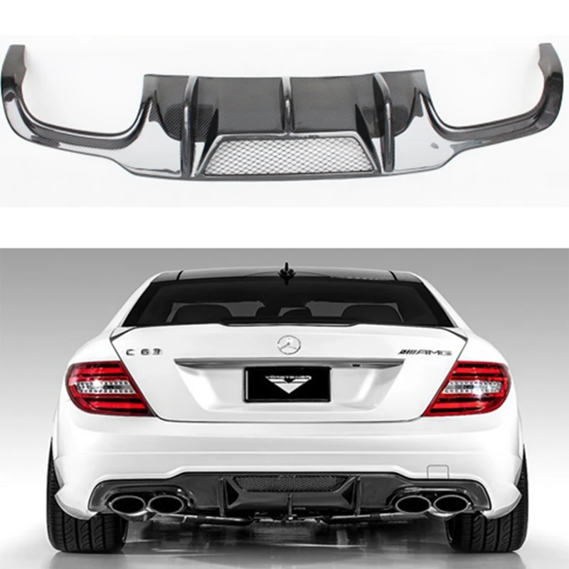 Модель W204 C63 AMG из углеродного волокна для Mercedes Benz 2011 2014|Обвесы| |