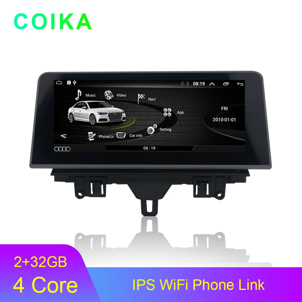 COIKA 8 &quot/10 25&quot Android 10 0 система автомобильный стерео плеер для Audi A3 2013 2018 с 2 + 32G GPS Navi