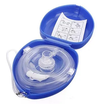 

Cost-effective Useful First Aid CPR Rescue Pocket Face Mask Random Color