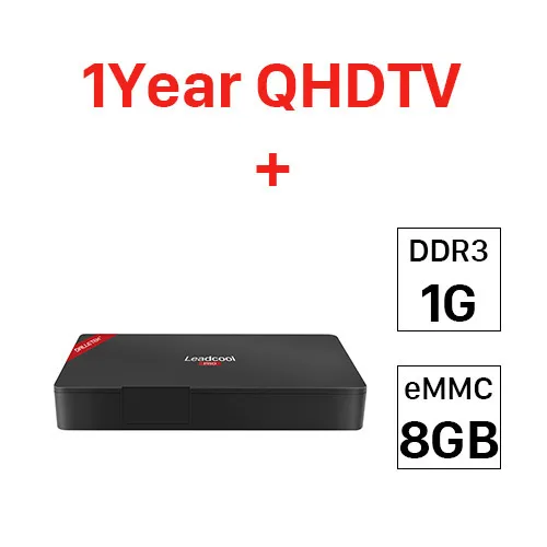 Leadcool Pro QHD tv 1 год IP tv Франция подписка Android 8,1 Samrt Box IP tv Франция арабский Бельгия Morocco netherland IP tv - Цвет: 1G 8G 1 Year QHDTV