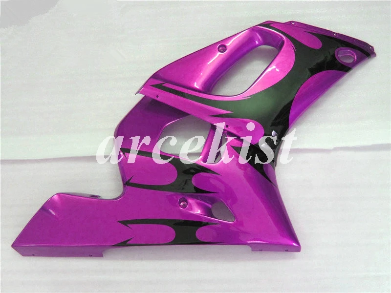 Новые ABS Обтекатели наборы подходят для Yamaha YZF R6 1998 1999 2000 2001 2002 Обтекатель Набор R6 98 99 00 01 02 на заказ фиолетовый черный