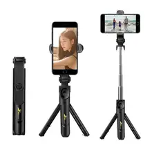 XT09 штатив стойка выдвижной 360 ° Вращение автоспуска Bluetooth селфи палка монопод складной Live XT10 Кронштейн для мобильного телефона