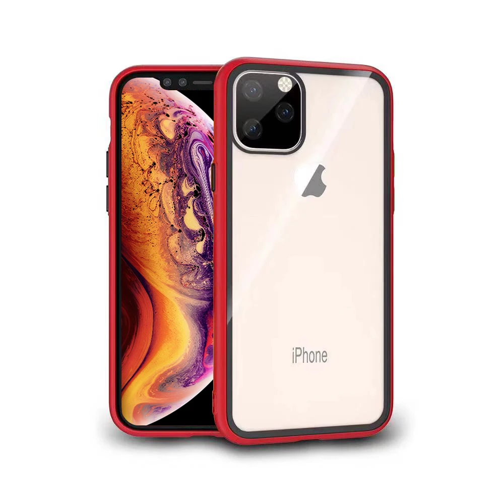 Модный Цветной Стеклянный чехол для iphone 11 pro X XS, двухцветный анти-осенний Чехол для мобильного телефона iphone 7 8 6 plus, чехол для мобильного телефона