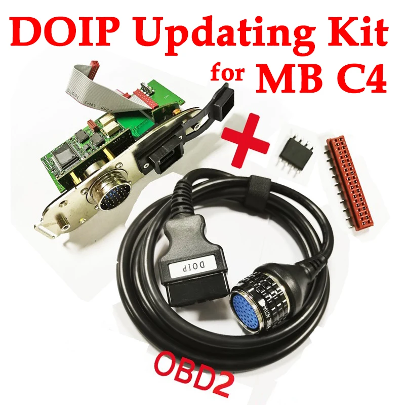 MB STAR C4 updating DOIP Kit 16 pin OBD2 cable for SD CONNECT update doip connect diagnostisc new car test | Автомобили и
