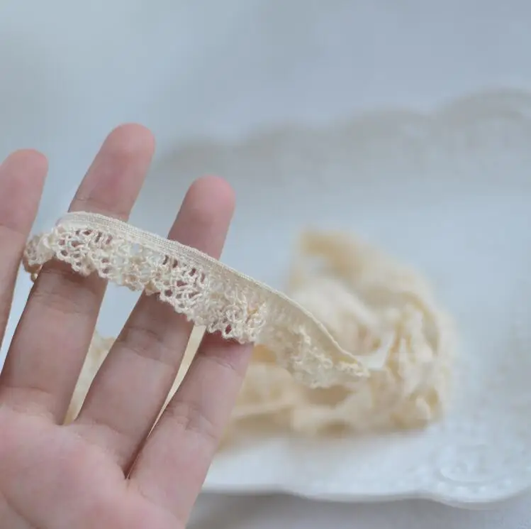 Lace Ribbon 5 Meters 13mm African Crocheted Cotton