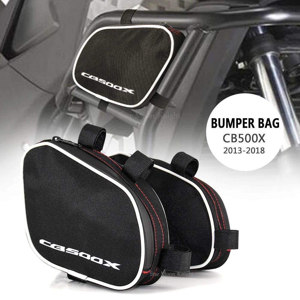 

Motorcycle Bumper Frame Bags Repair Tool Placement Waterproof Bag Package Toolbox For Honda CB500X CB 500 X 2013 - 2018 2017