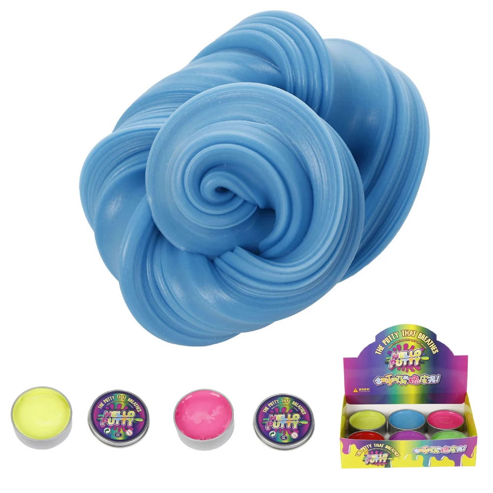 

New Slime DIY Pearl Polymer Clay Putty Intelligent Rubber Bouncing Plasticine Mud Creative Hand Clay Toys Kids Gifts Supplier