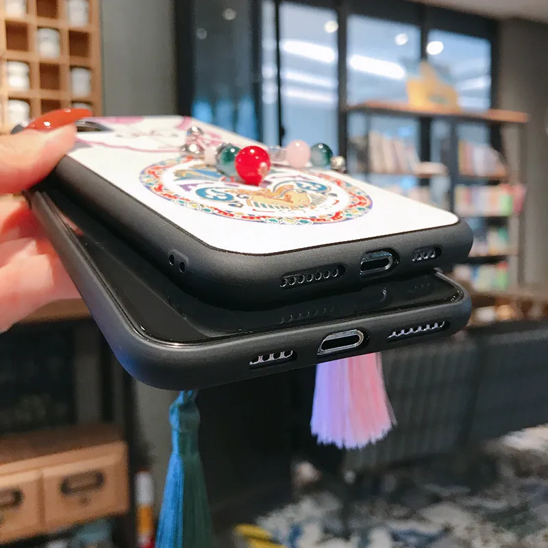 Чехол для телефона iphone XS MAX, чехол XR 7 8 Plus, стиль Корта, кисточка, мягкий силиконовый прозрачный чехол для iphone 11 Pro Max, чехол