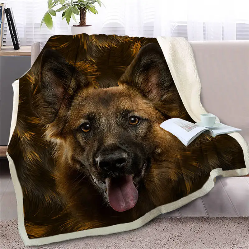 Dog15 Blesslive одеяло с французским бульдогом, шерпа, на кровать, рождественский подарок, 3D покрывало с мехом собаки, животных, для взрослых, коричневое, серое, постельное белье, Манта - Цвет: Dog15