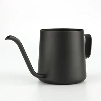 

304 Stainless Steel Fine Mouth Coffee Pot Household Hand-washed Coffee Pot 250ml Coffee Pots