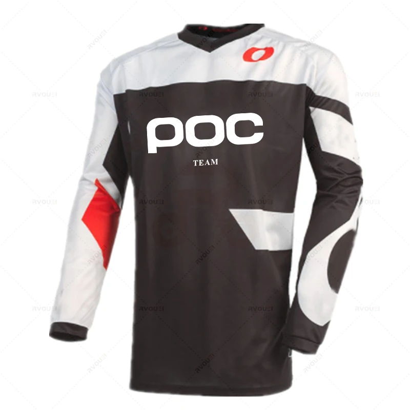 2022 New Team Poc Mtb Motocross Jersey Mountain Bike DH Cycling