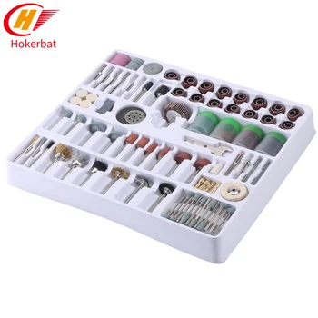 

216PCS Rotary Tool Accessories Kit Universal Fitment For Easy Cutting, Grinding, Sanding, Sharpening, Carving And Polishing DIY