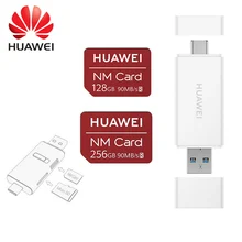 Huawei Memory Card NM card128/256GB Memory Card is Suitable for NM/Micro/SD Memory Card USB Flash Memory Card Reader Apple to TF