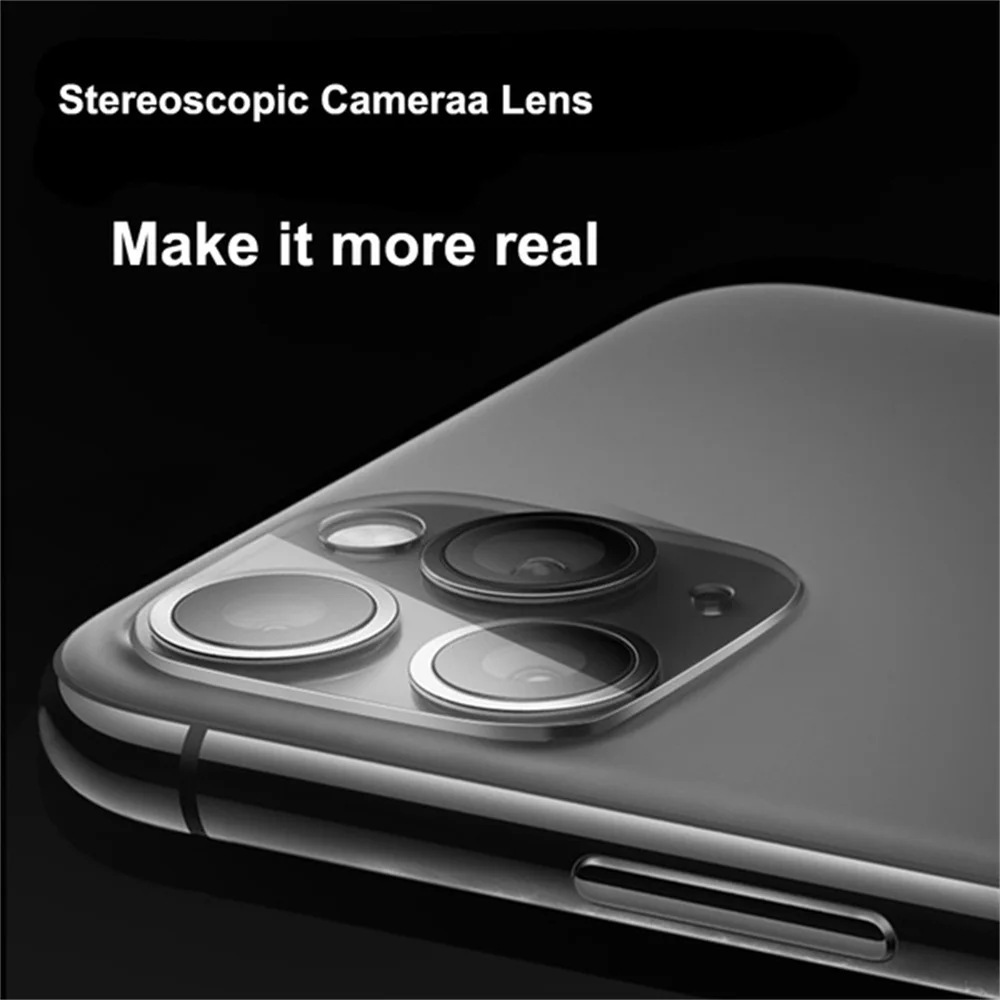Новая поддельная Защитная крышка для объектива камеры для iPhone X XS Max Замена на iPhone 11 Pro Max пленка для объектива камеры