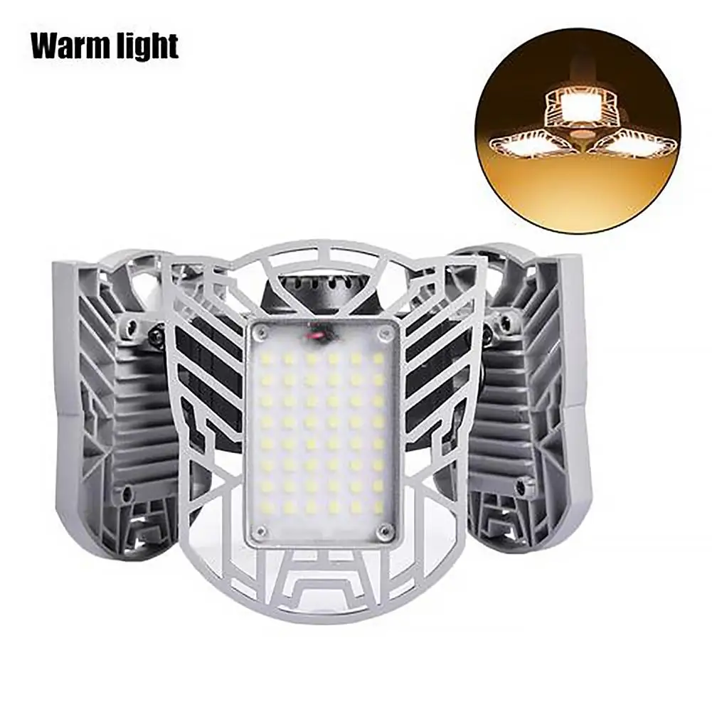 Silver 60W Sensor Супер яркий E27 60 Вт/100 Вт UFO светодиодный светильник с высоким заливом, светильник для гаража, AC 85-265 в, водонепроницаемый IP65 промышленный светильник ing 6000лм для склада - Цвет: Silver 60W Sensor