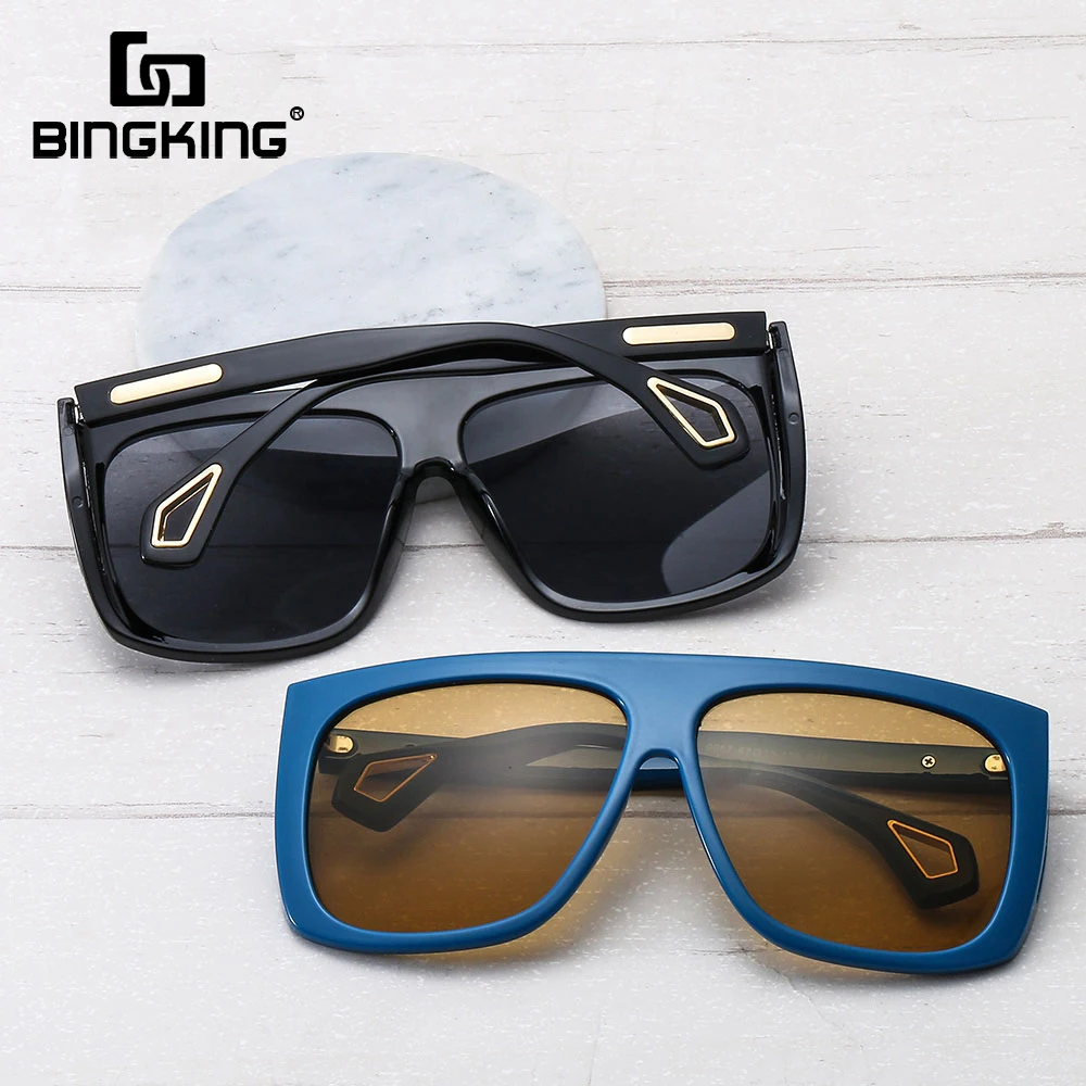 

Bingking Classic Driving Sunglasses Men Brand Luxury Polarized Sunglasses Women 2020 Small Square Polarizing Sunglasses For Mens