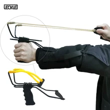 Güçlü avlanma sapanı mancınık ile lastik bantlar bilek mancınık açık ekipmanları av yayı araçları atış seti aksesuarları(China)