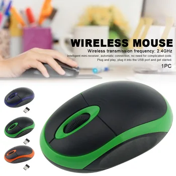 

2.4G USB Interface 1600dpi Optical Mice Mini Cordless Office Wireless Mouse Universal Ergonomic For Computer Home High Accuracy