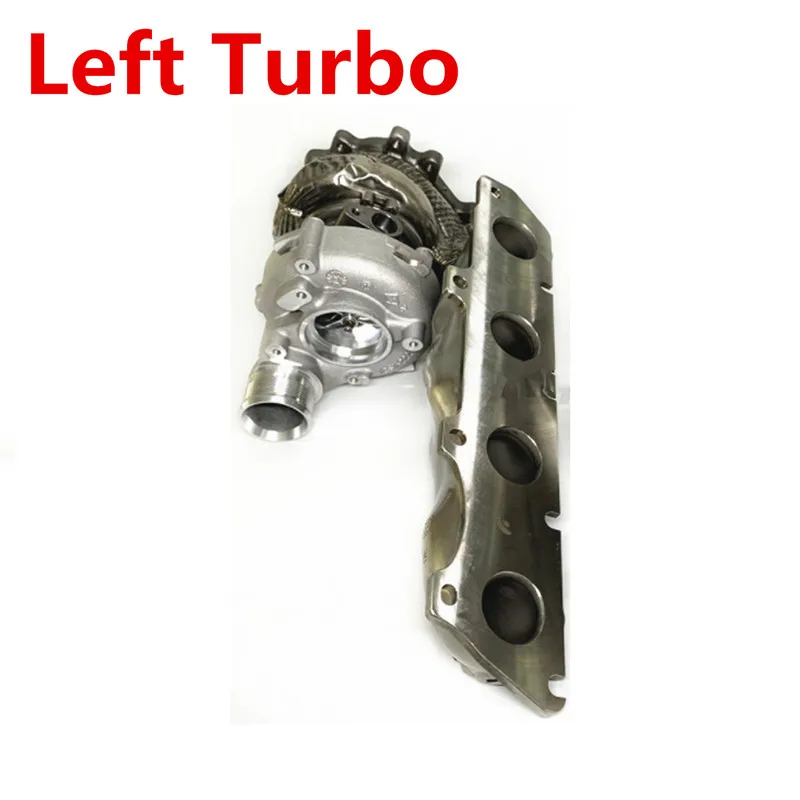 1PCS Left Turbo 1 шт. влево/вправо турбины 079145704P 079145704R турбо для audi A6 S6 A7 S7 A8 седан 4,0 TFSI CEUC 079145704F 079145703E - Цвет: 1PCS Left Turbo
