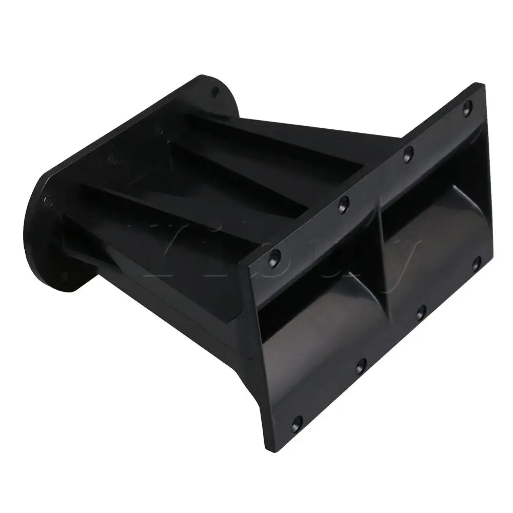Yibuy Черный ABS Рог твитер подходит Peavey 210*116*188 мм музыкальные части