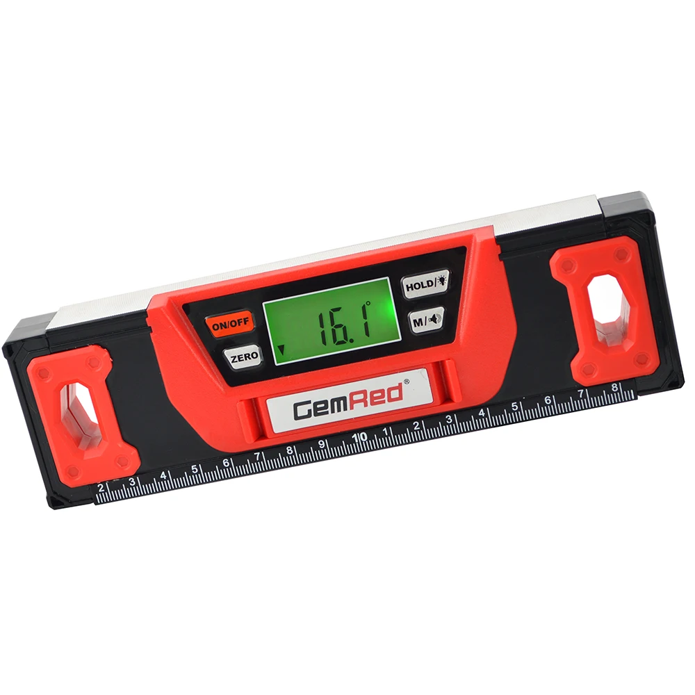 

Level Instrument Magnet Base Dustproof Waterproof 360 Degrees Digital Level Angle Protractor Lever Ruler Construction Tools