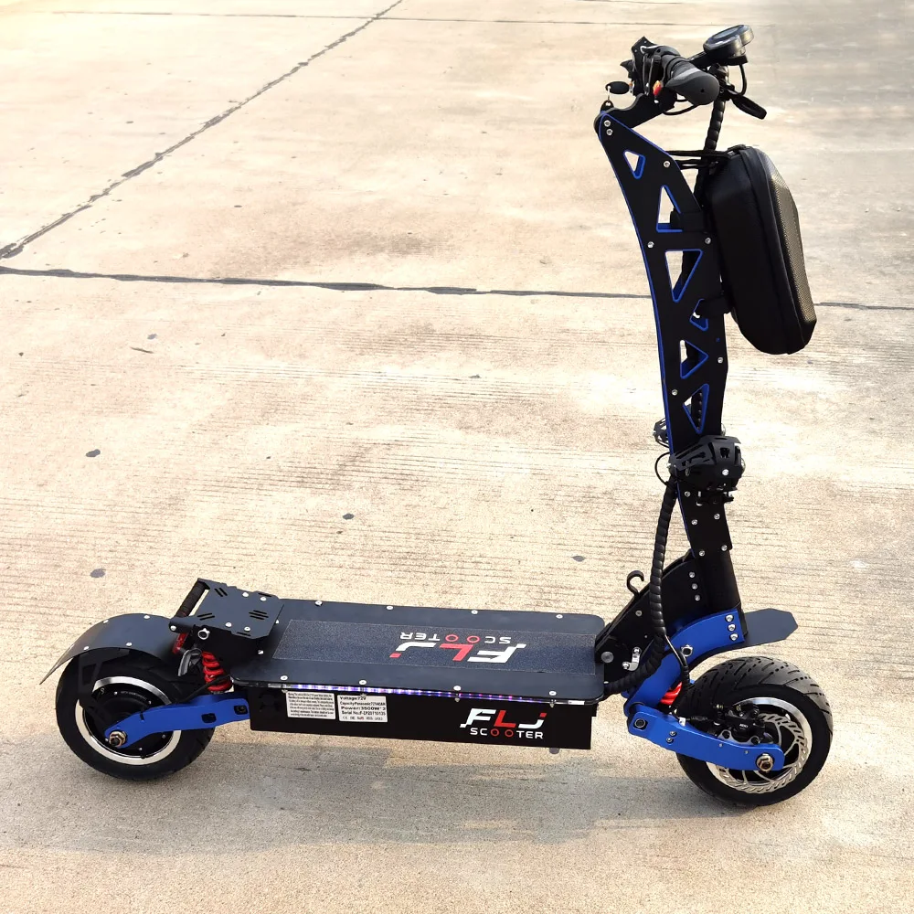 FLJ-7000W Dual Motors Electric Scooter with Off-Road Tire, Powerful E Scooter