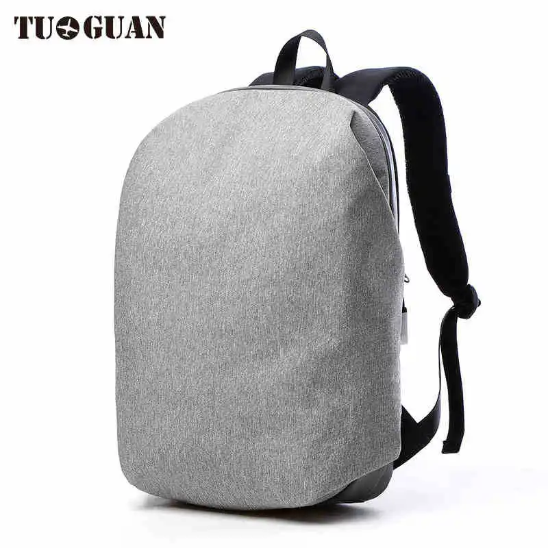 

Tu guan Laptop Backpack Men's 15.6-Inch 14-Inch Korean-style Travel Anti-theft Backpack Canvas College Student School Bag Wholes