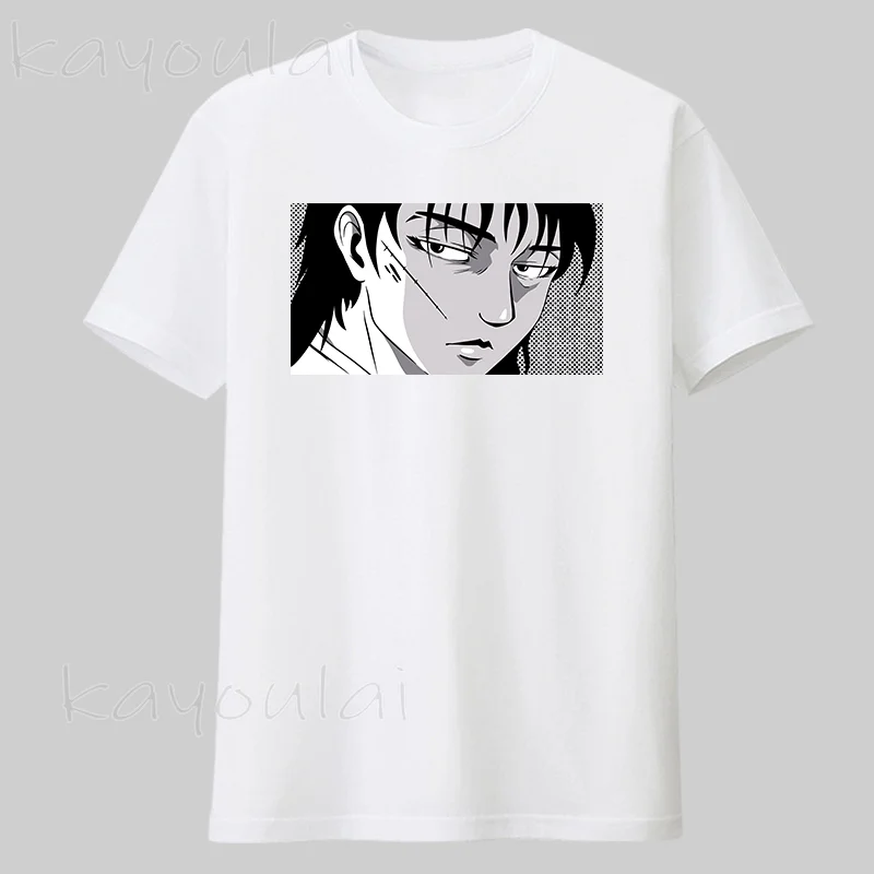 Anime Bad boy - Front-Printed Oversized T-Shirt - Frankly Wearing