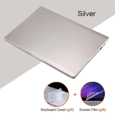 Чехол для Xiaomi Mi Book Air 12,5 13,3, супер светильник, Жесткий Чехол для ноутбука funda Xiaomi Mi Air 12 13, чехол для клавиатуры+ пленка - Цвет: Silver