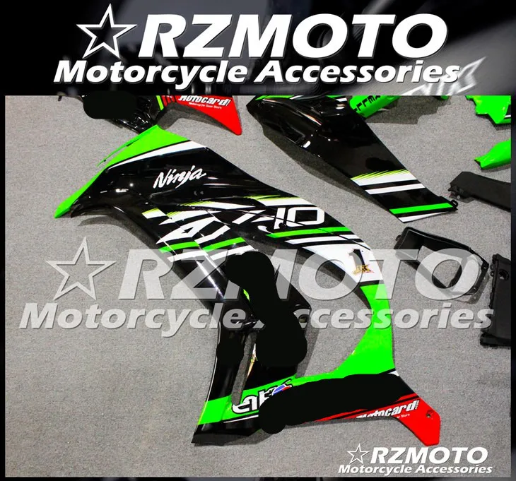 ABS мотоцикл обтекатель комплект для KAWASAKI ZX-10R 2011- год кузов литьевая форма Магазин № 2042