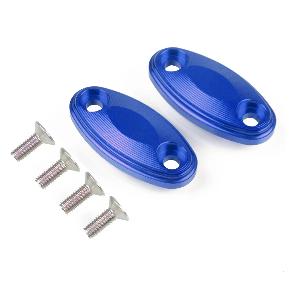 

FOR HONDA Cbr650f 2014 CNC Aluminum Motorcycle Accessories Windshield Rear View Side Mirrors Bracket Hole Cap Clamp Cover