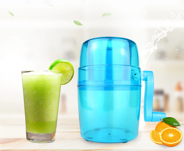 Ручное ручное устройство для дробления льда DIY, многофункциональное портативное устройство для приготовления льда и слякоти, домашний снежный конус для смузи, машина для производства льда, бритва для льда