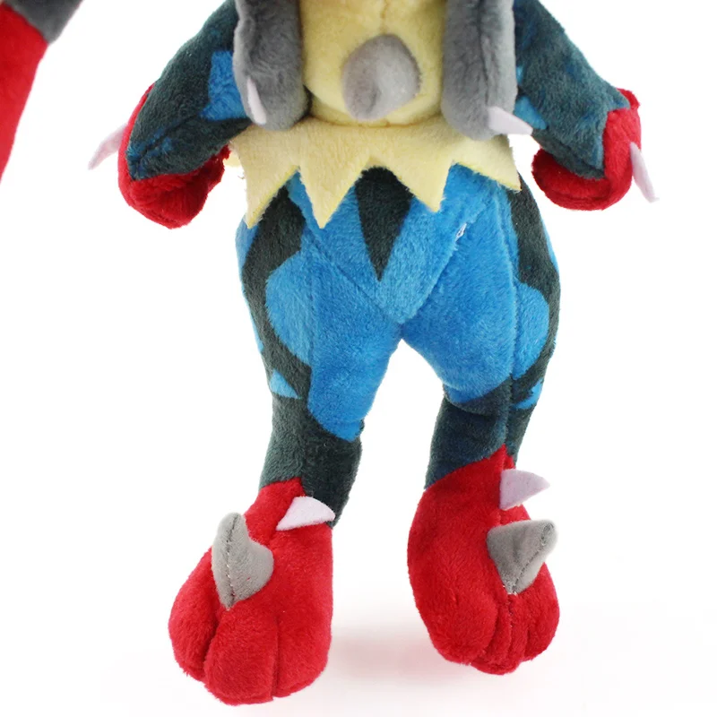 1" 26 см аниме Мега Lucario плюшевые игрушки мягкие набивные из аниме куклы высокого качества детские игрушки Рождественский подарок для детей