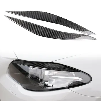 

5 Series F10 Headlight 2010-2013 Cover Trim Rush Resistant 1 Pair Of Black